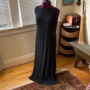Eileen Fisher Black Maxi Dress